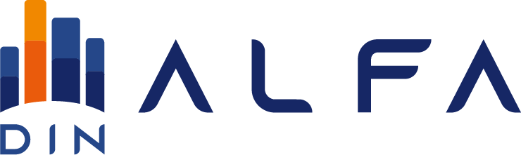 logo alfa blu